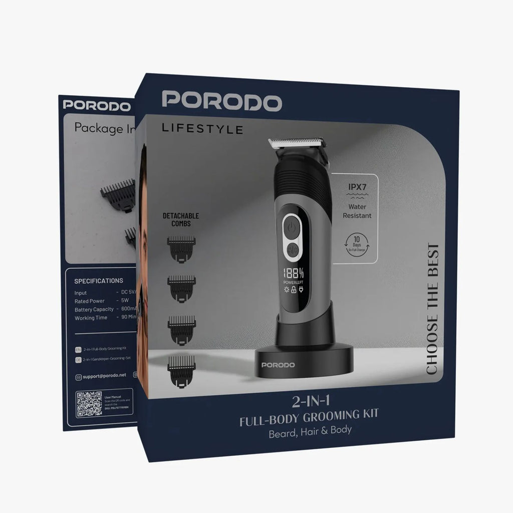 2 in 1 Full Body Grooming Kit