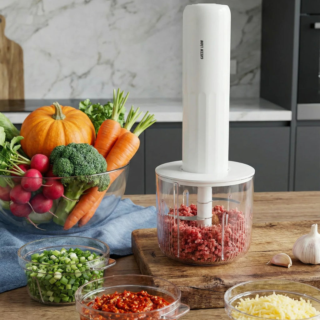 Handy Stick Chopper and Grinder Set