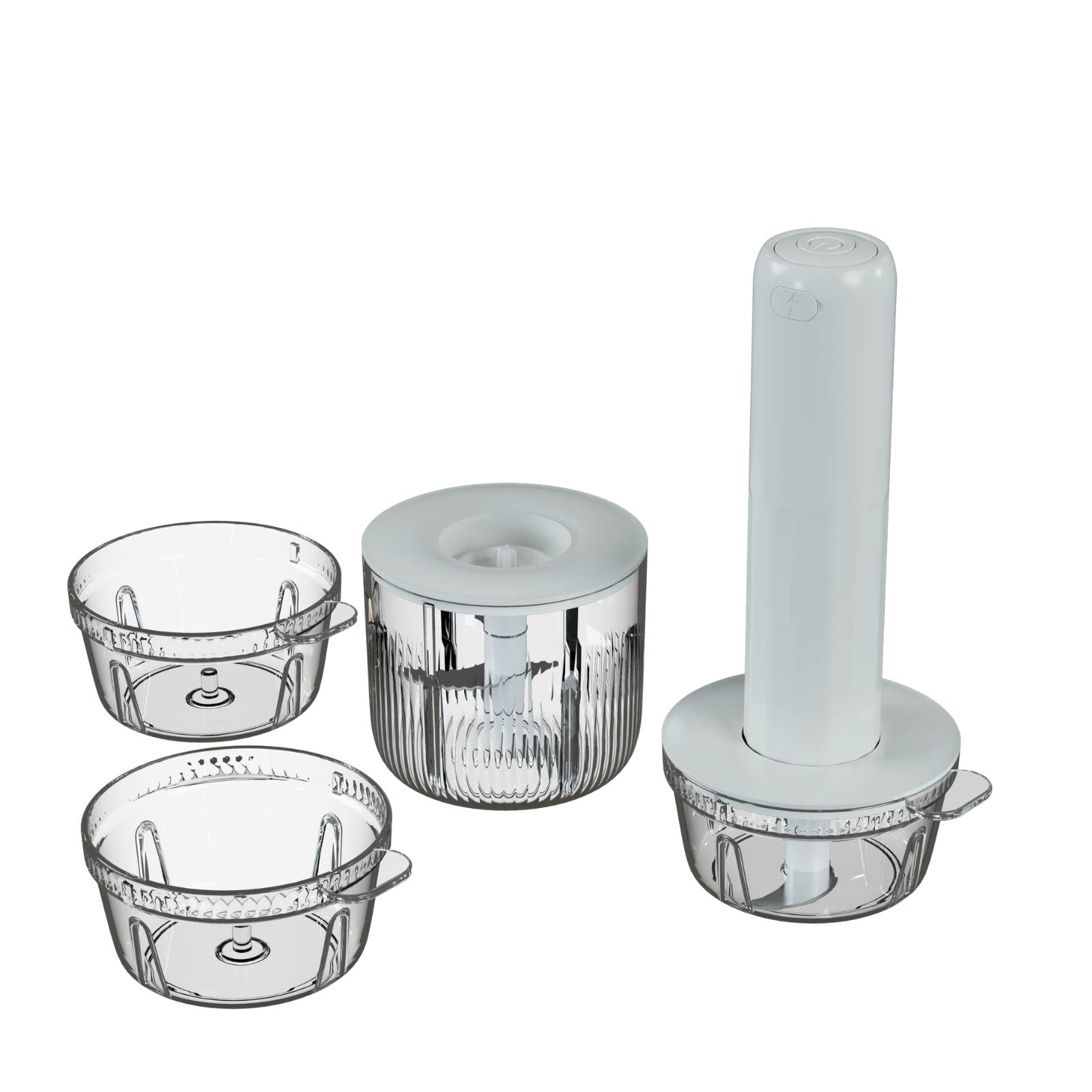 Handy Stick Chopper and Grinder Set