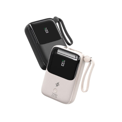 Mini Power Bank with Type-C and Lightning Cable